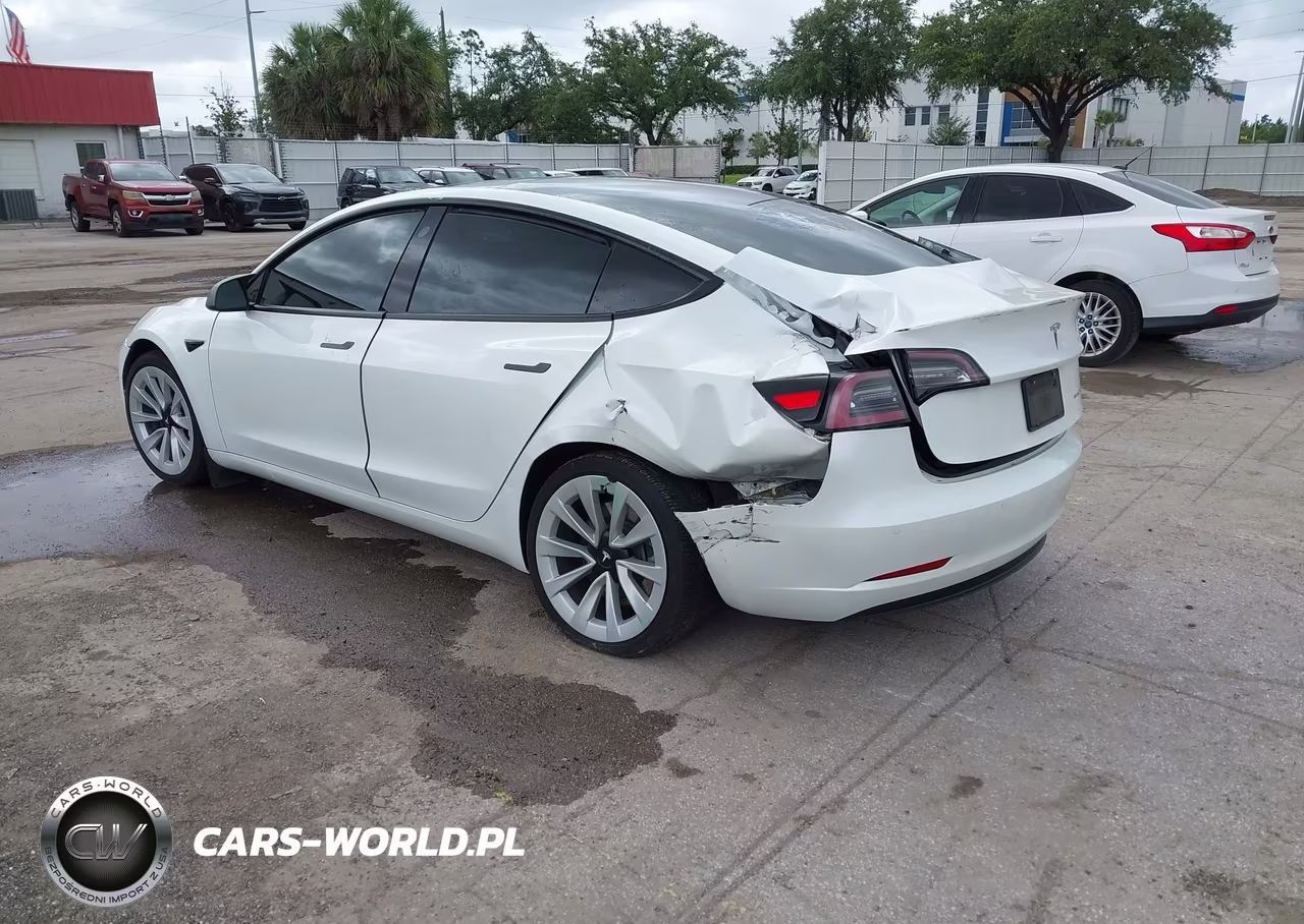 2022 Tesla Model 3 Long Range Dual Motor All-Wheel Drive VIN:5YJ3E1EB7NF103763 - 3