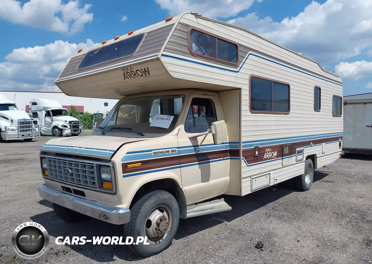 1987 Ford Econoline E350 Cutaway Van VIN:1FDKE30L6HHB11618 - 2