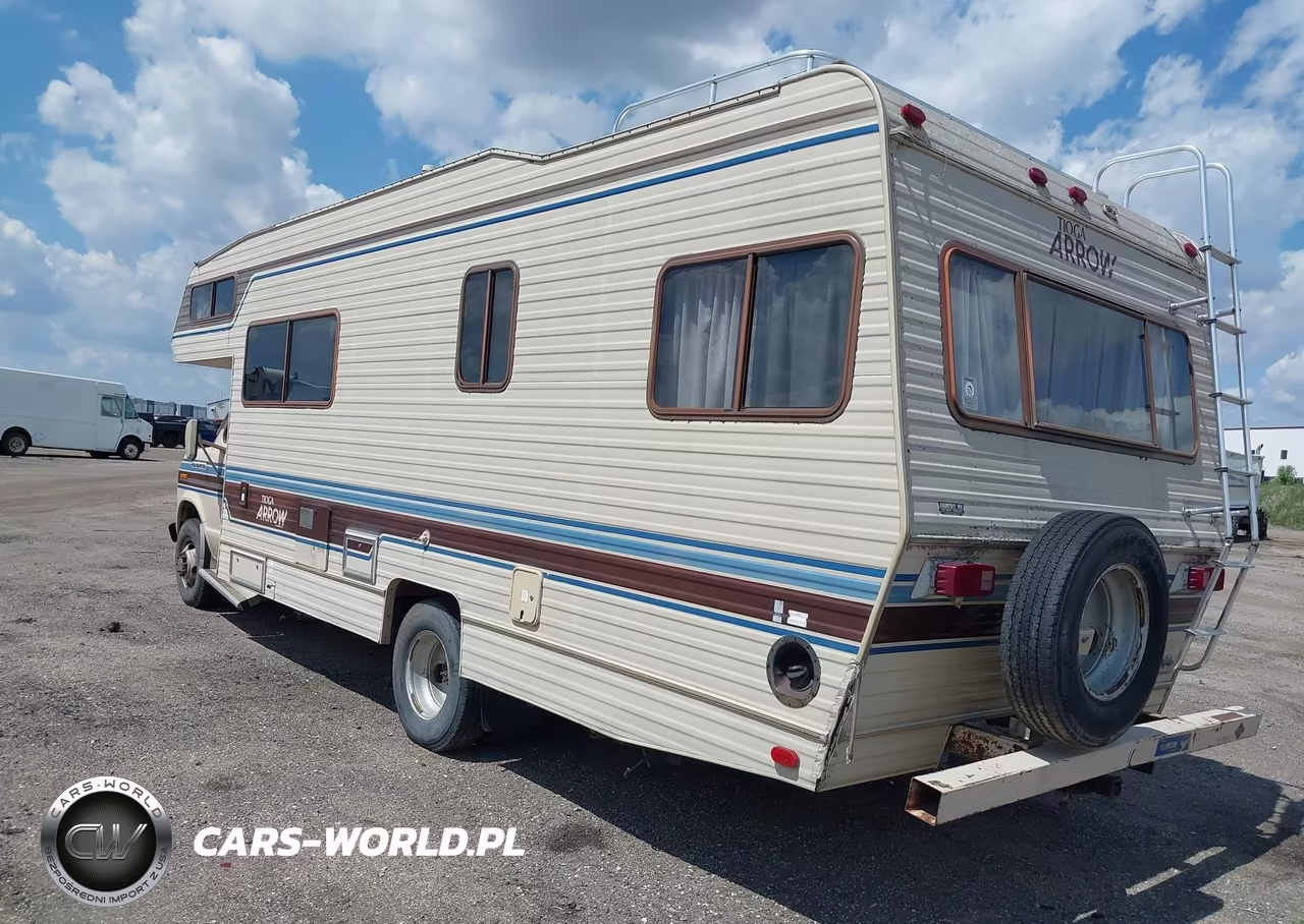 1987 Ford Econoline E350 Cutaway Van VIN:1FDKE30L6HHB11618 - 3
