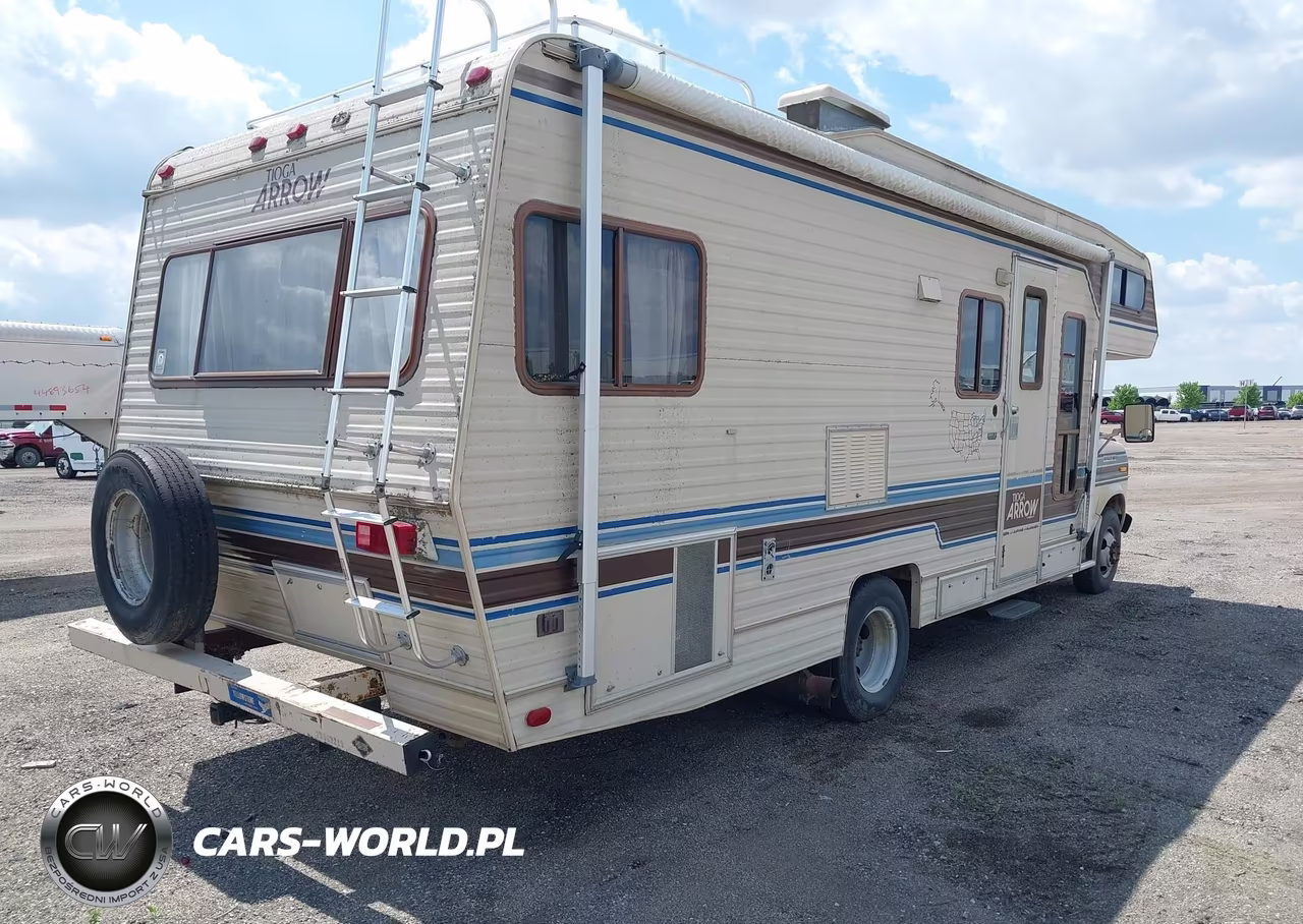 1987 Ford Econoline E350 Cutaway Van VIN:1FDKE30L6HHB11618 - 4