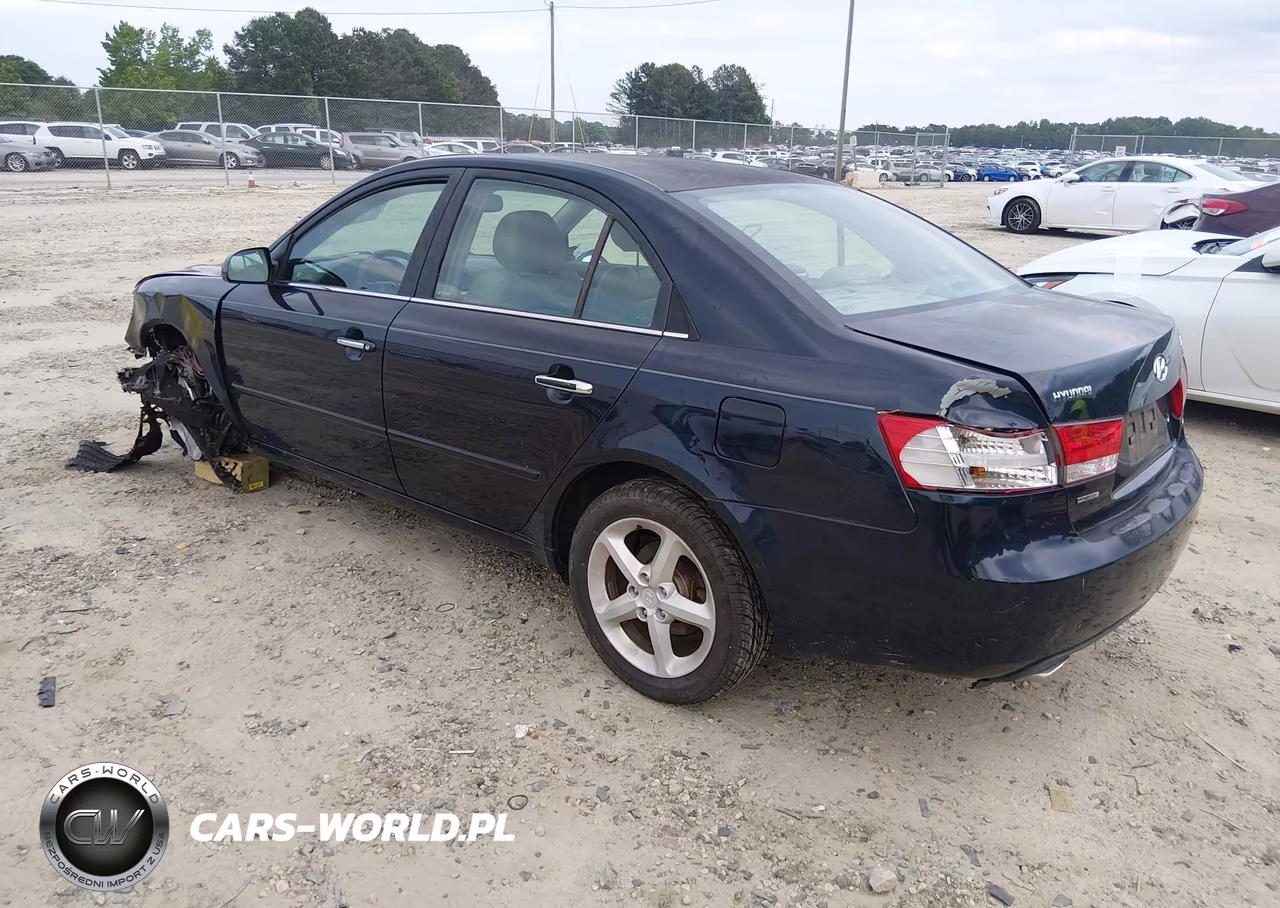 2007 Hyundai Sonata Limited-Se V6 VIN:5NPEU46F07H163032 - 3