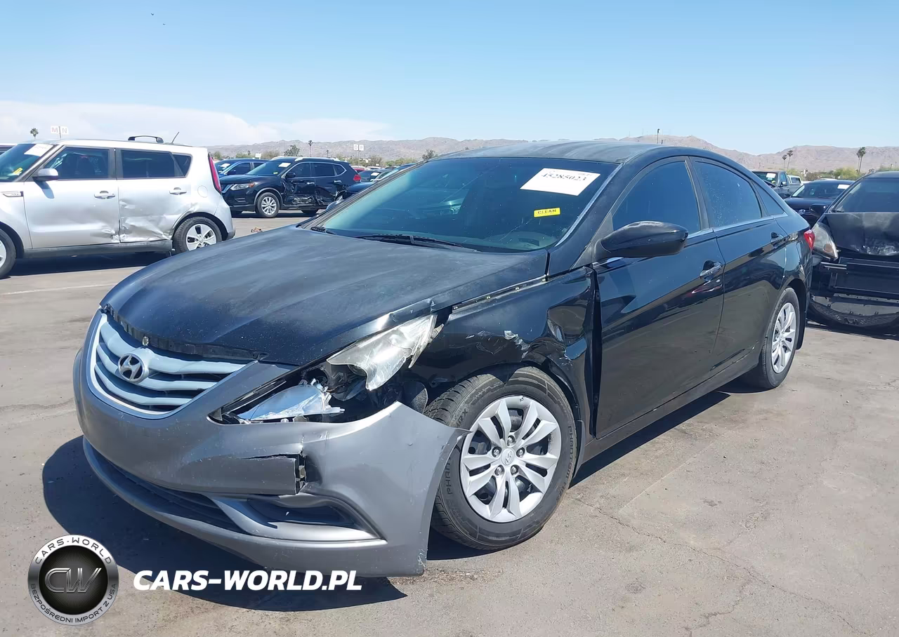 2012 Hyundai Sonata Gls VIN:5NPEB4ACXCH419075 - 2