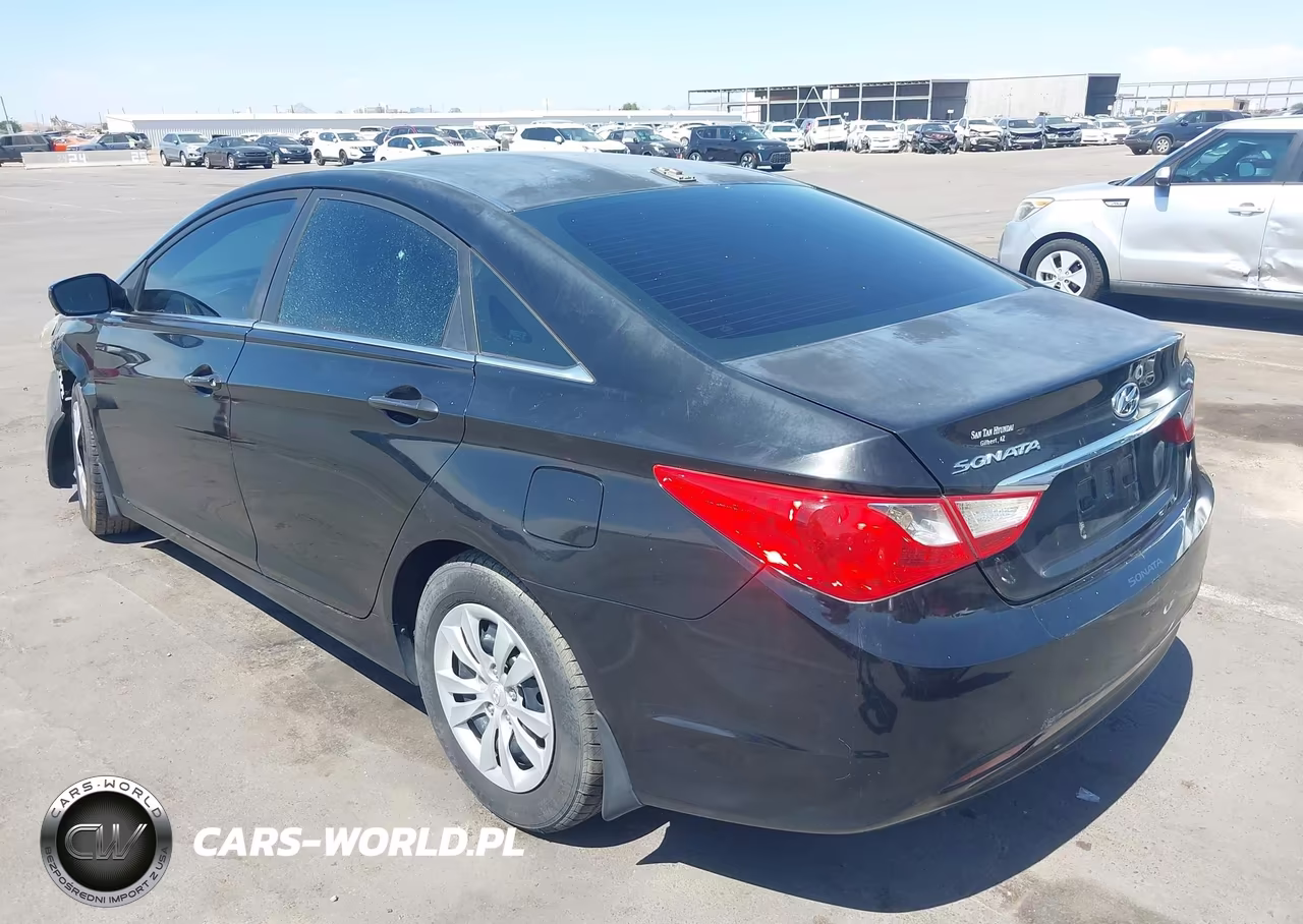2012 Hyundai Sonata Gls VIN:5NPEB4ACXCH419075 - 3
