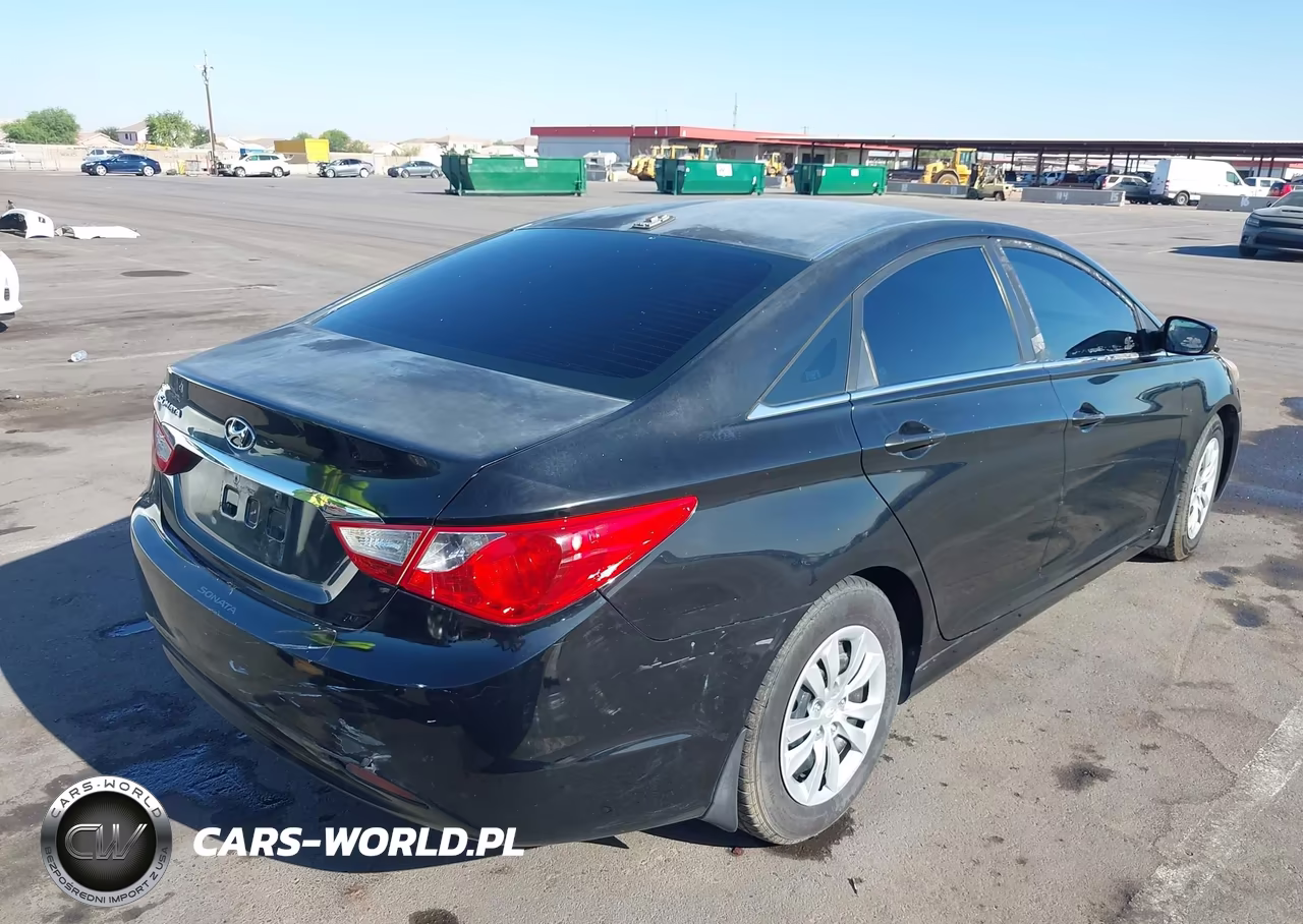 2012 Hyundai Sonata Gls VIN:5NPEB4ACXCH419075 - 4