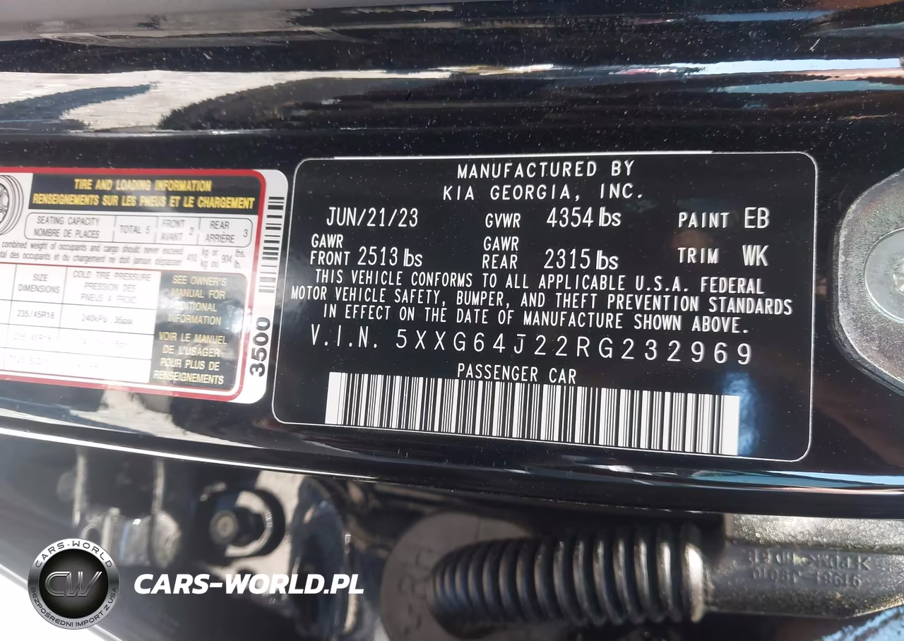 2024 Kia K5 Gt-Line VIN:5XXG64J22RG232969 - 9