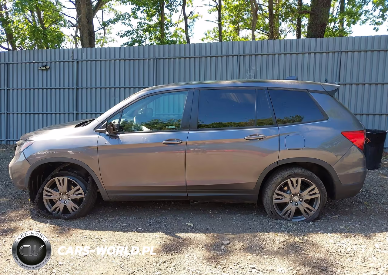 2021 Honda Passport Awd Ex-L VIN:5FNYF8H54MB043117 - 14