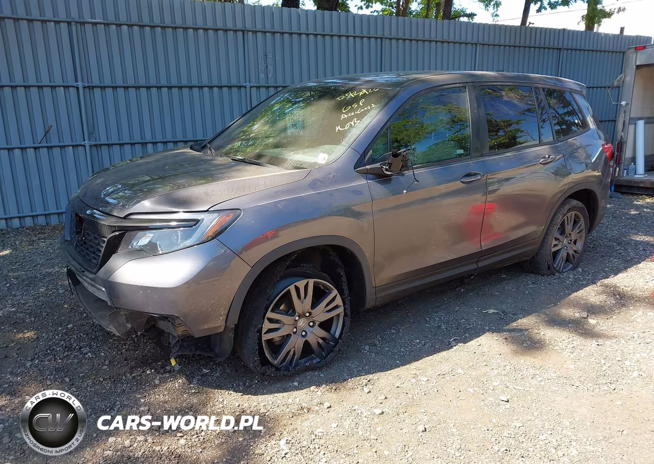 2021 Honda Passport Awd Ex-L VIN:5FNYF8H54MB043117 - 2