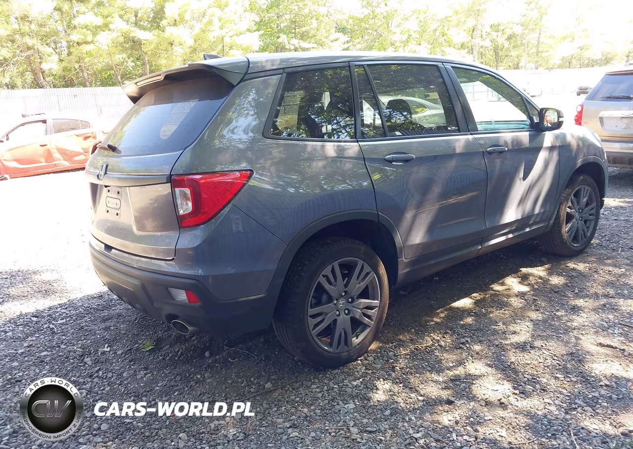 2021 Honda Passport Awd Ex-L VIN:5FNYF8H54MB043117 - 4
