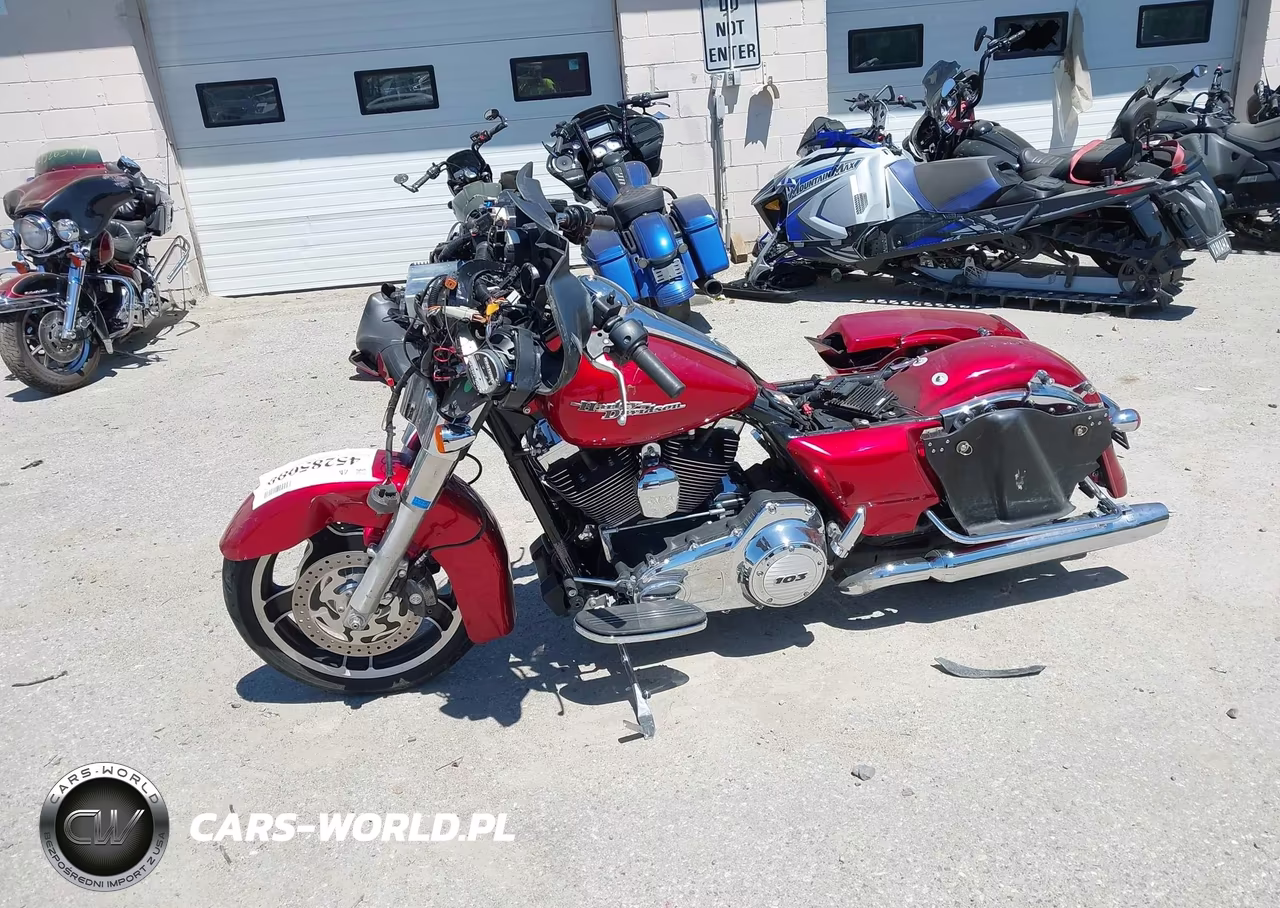 2012 Harley-Davidson Flhx Street Glide VIN:1HD1KBM33CB620623 - 2