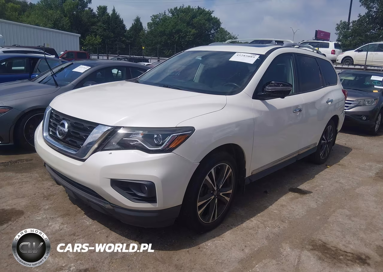 2017 Nissan Pathfinder Platinum VIN:5N1DR2MM3HC612053 - 2
