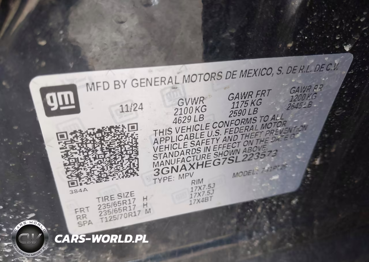 2025 Chevrolet Equinox Fwd Lt VIN:3GNAXHEG7SL223573 - 9