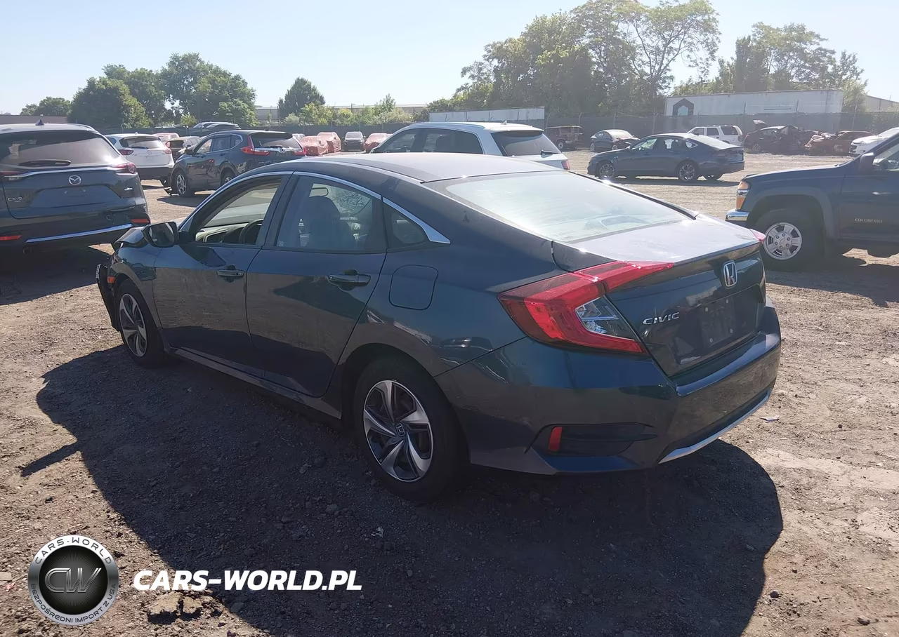 2021 Honda Civic Lx VIN:2HGFC2F66MH560200 - 3