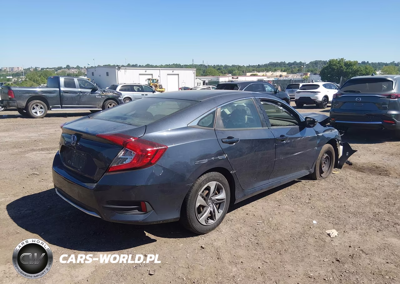 2021 Honda Civic Lx VIN:2HGFC2F66MH560200 - 4
