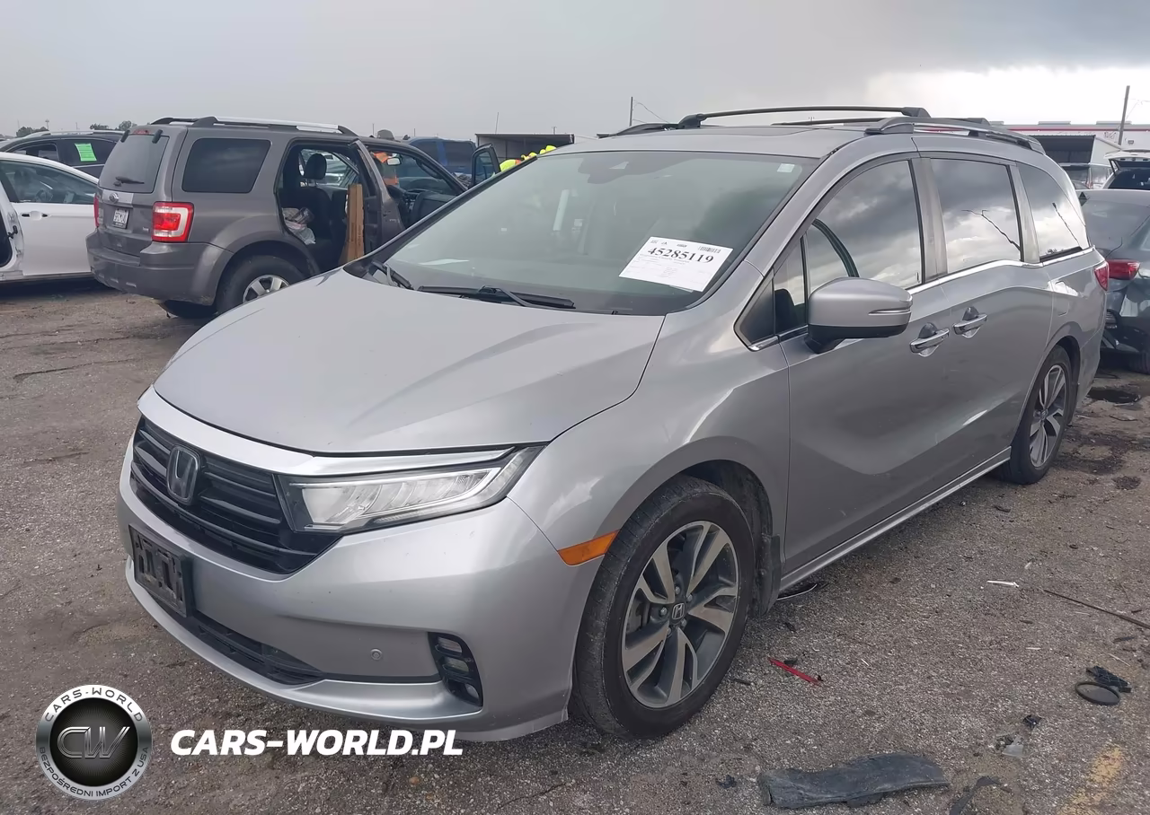 2022 Honda Odyssey Touring VIN:5FNRL6H89NB040050 - 2