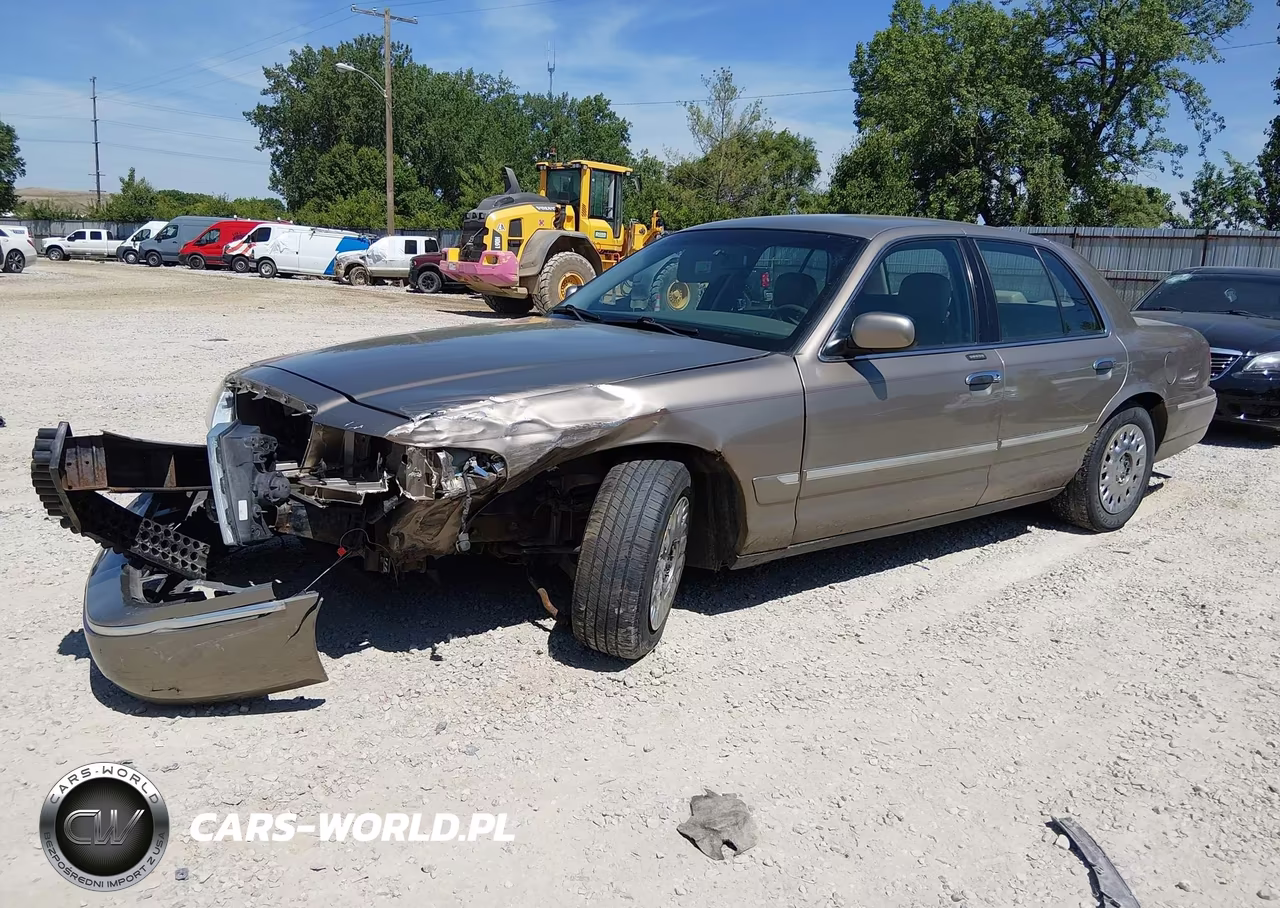2003 Mercury Grand Marquis Gs VIN:2MEFM74W63X649960 - 2