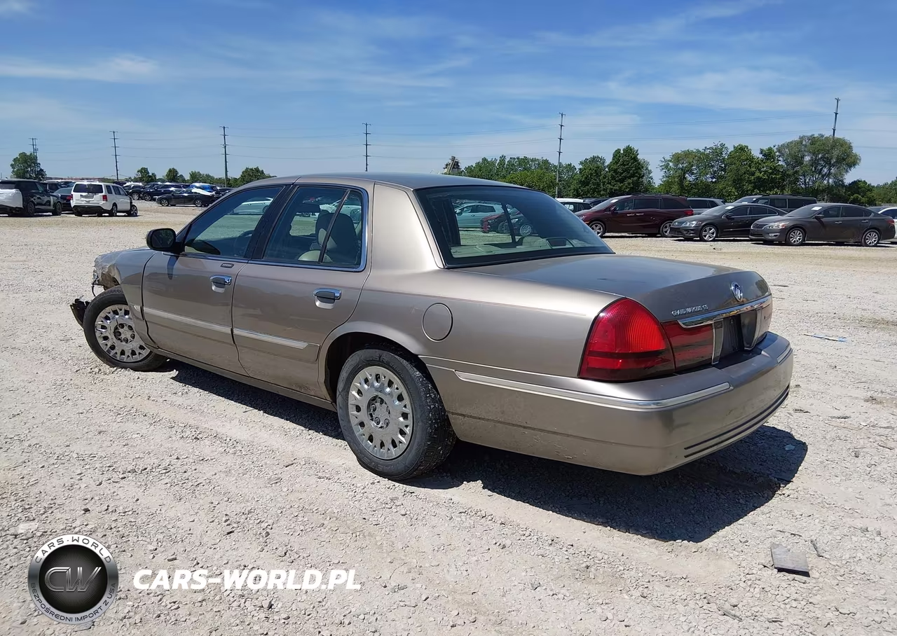2003 Mercury Grand Marquis Gs VIN:2MEFM74W63X649960 - 3