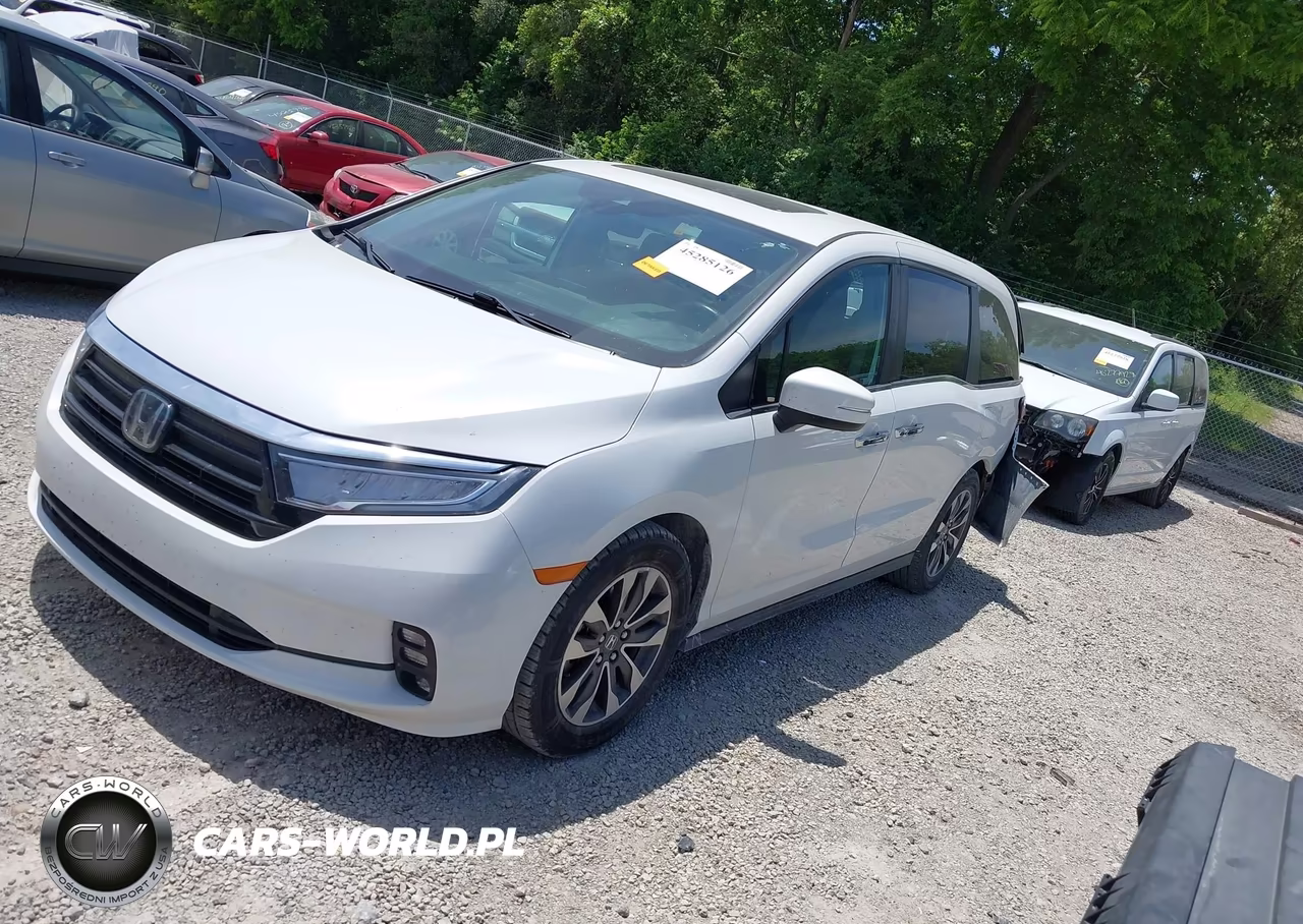 2022 Honda Odyssey Ex-L VIN:5FNRL6H75NB005478 - 2