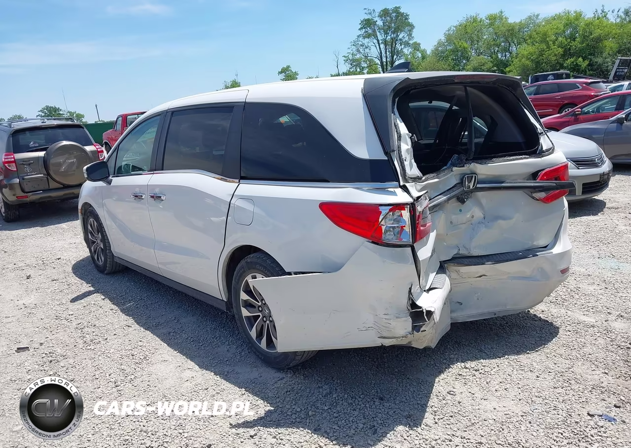 2022 Honda Odyssey Ex-L VIN:5FNRL6H75NB005478 - 3