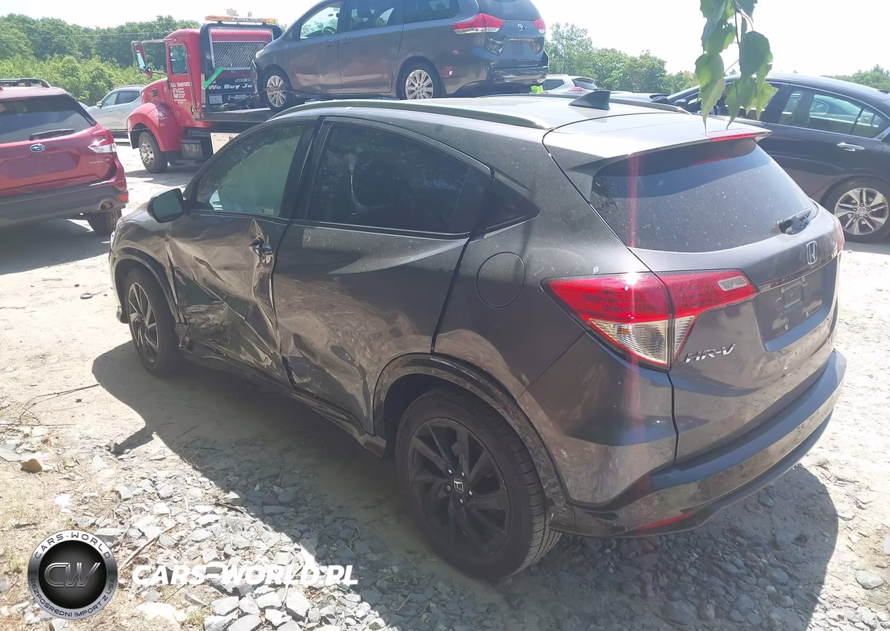 2022 Honda Hr-V Awd Sport VIN:3CZRU6H19NM710489 - 3