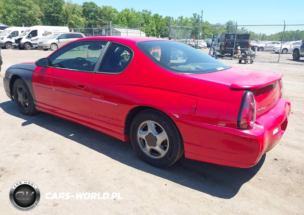 2002 Chevrolet Monte Carlo Ss VIN:2G1WX15K929193983 - 3