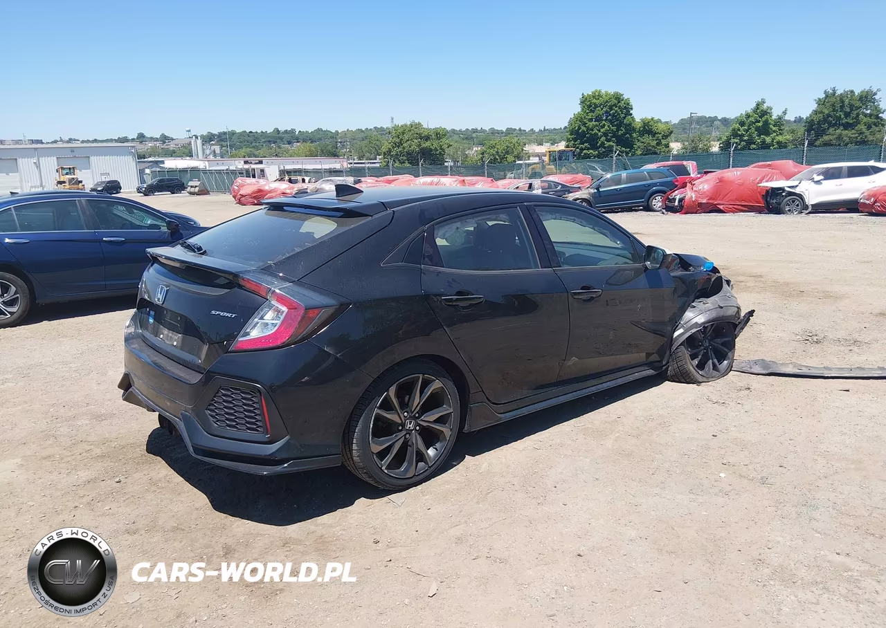 2019 Honda Civic Sport VIN:SHHFK7H41KU412287 - 4