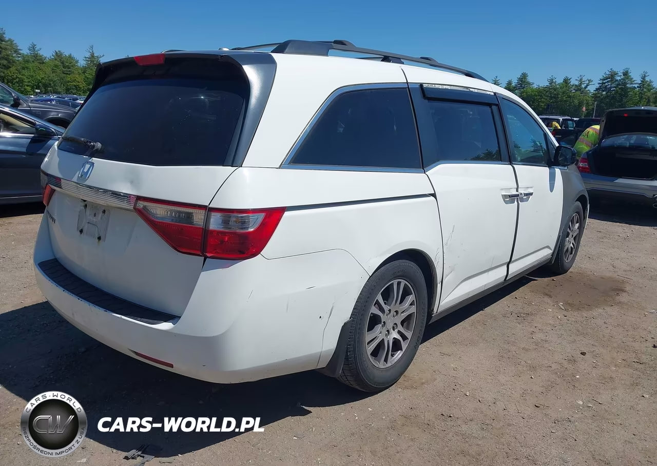 2011 Honda Odyssey Ex-L VIN:5FNRL5H66BB007284 - 4