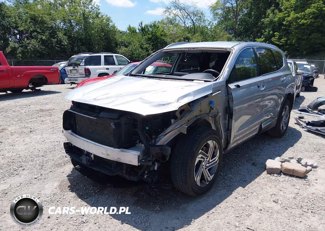 2021 Hyundai Santa Fe Sel VIN:5NMS24AJ6MH308300 - 2