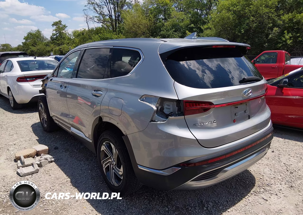 2021 Hyundai Santa Fe Sel VIN:5NMS24AJ6MH308300 - 3