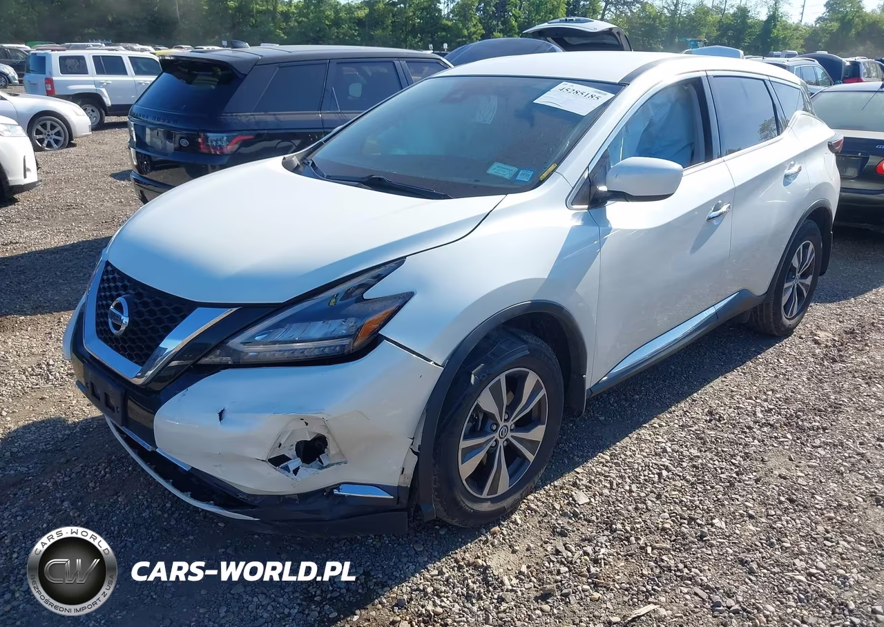 2022 Nissan Murano S Intelligent Awd VIN:5N1AZ2AS4NC112355 - 2