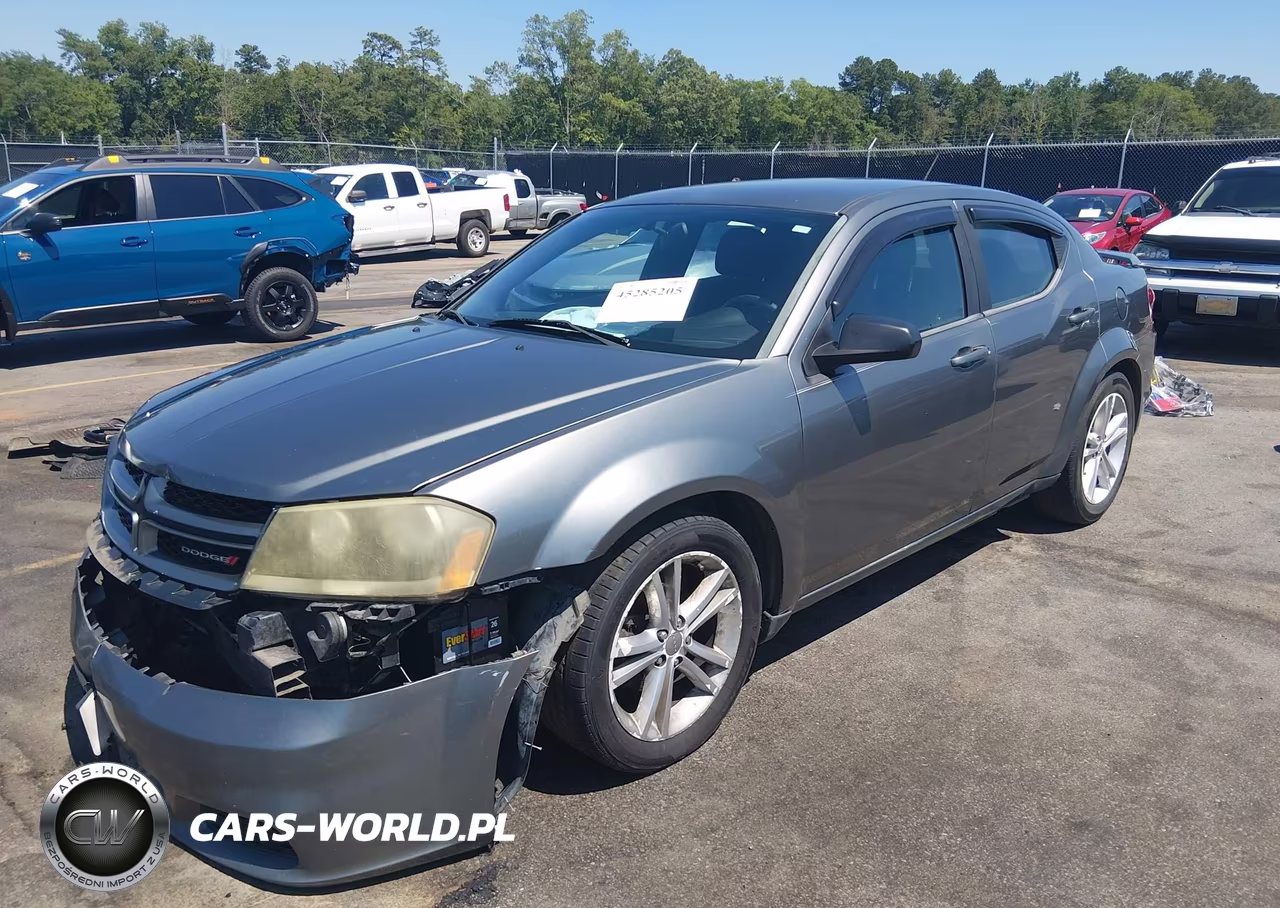 2013 Dodge Avenger Se V6 VIN:1C3CDZAG0DN769189 - 2