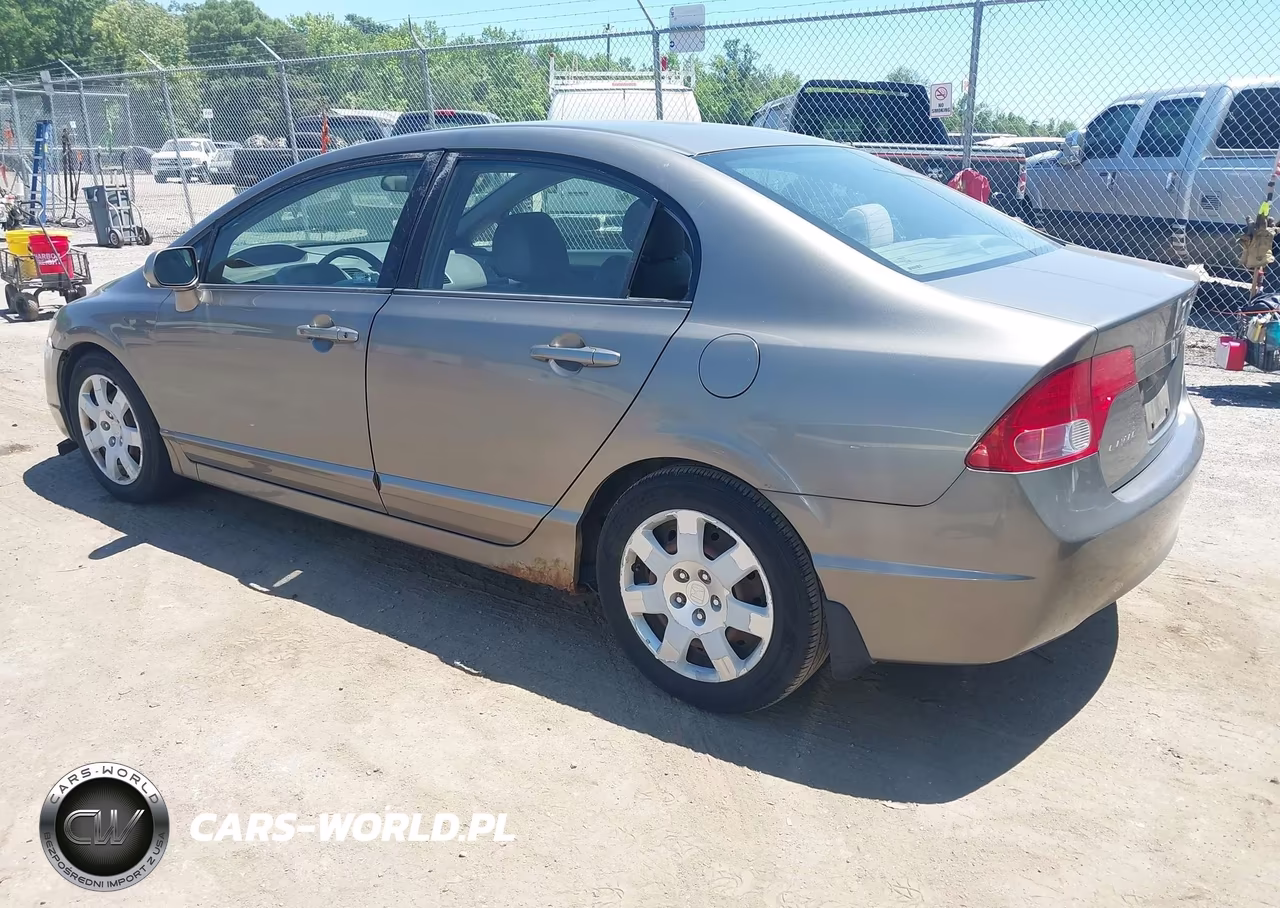2008 Honda Civic Lx VIN:2HGFA16568H316706 - 3