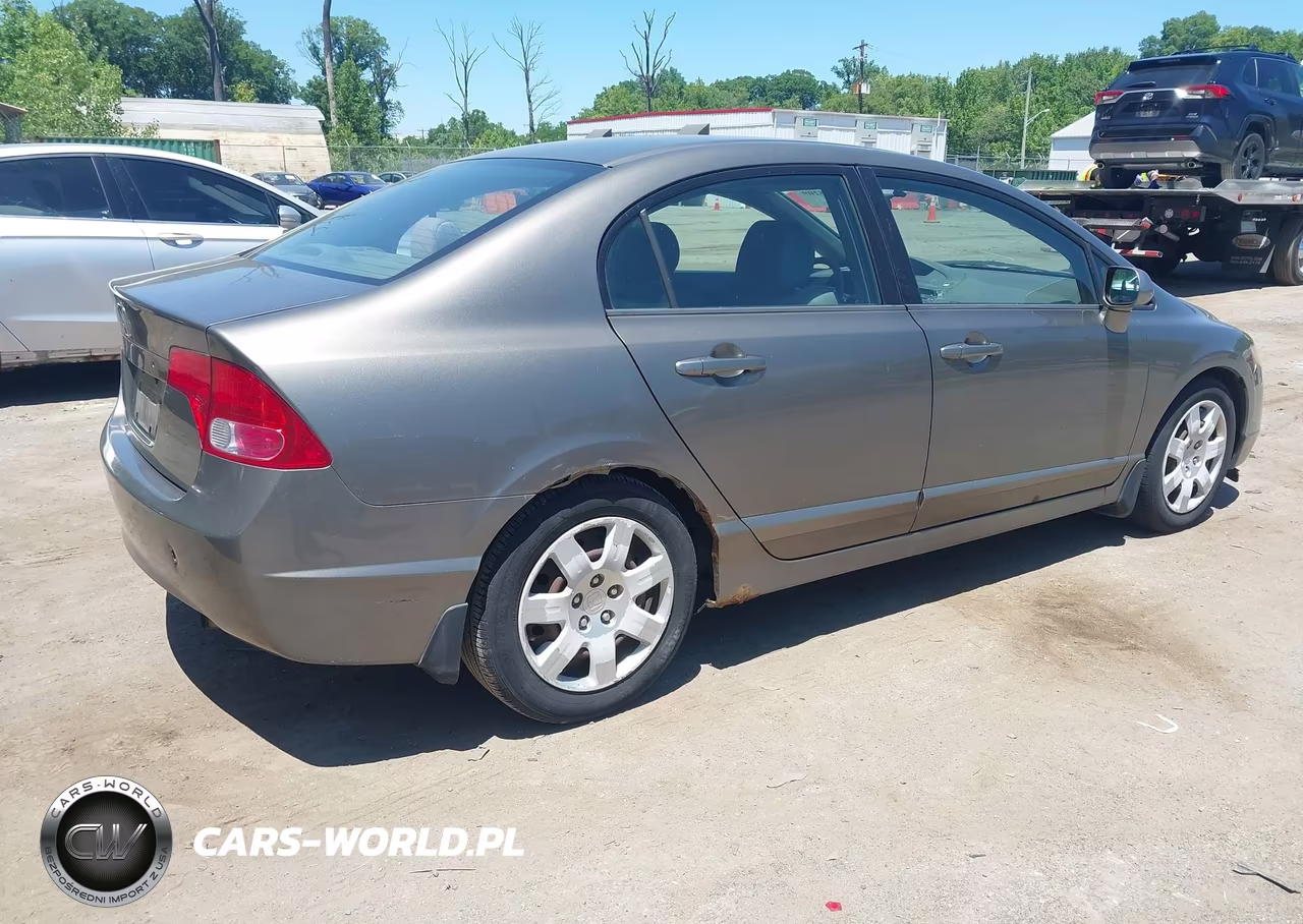 2008 Honda Civic Lx VIN:2HGFA16568H316706 - 4
