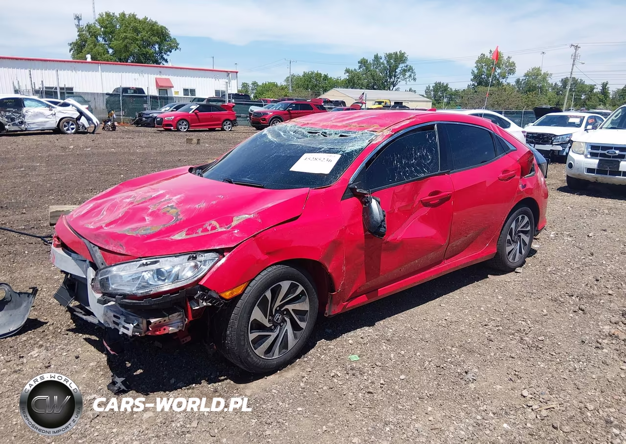 2017 Honda Civic Lx VIN:SHHFK7H21HU223825 - 2
