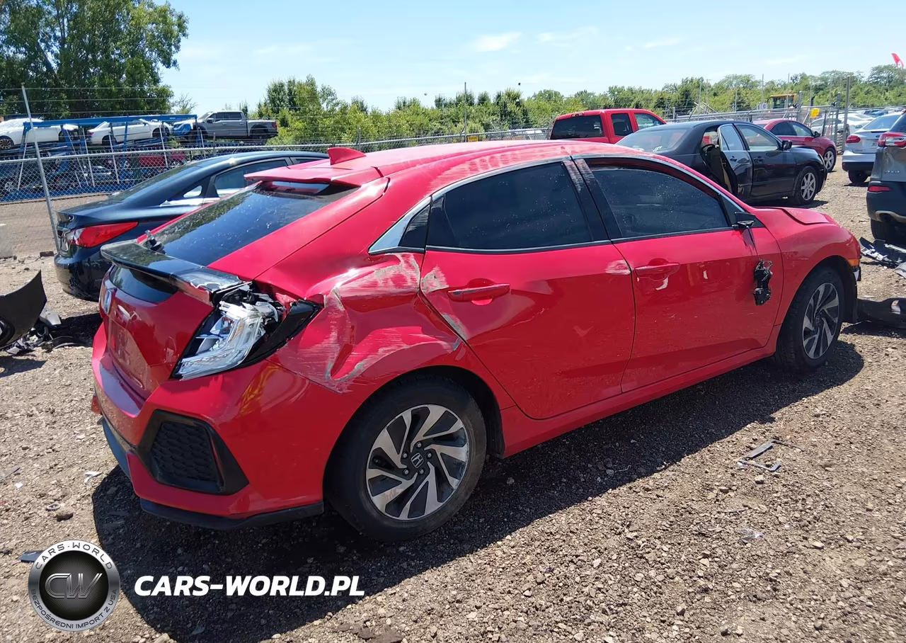2017 Honda Civic Lx VIN:SHHFK7H21HU223825 - 4