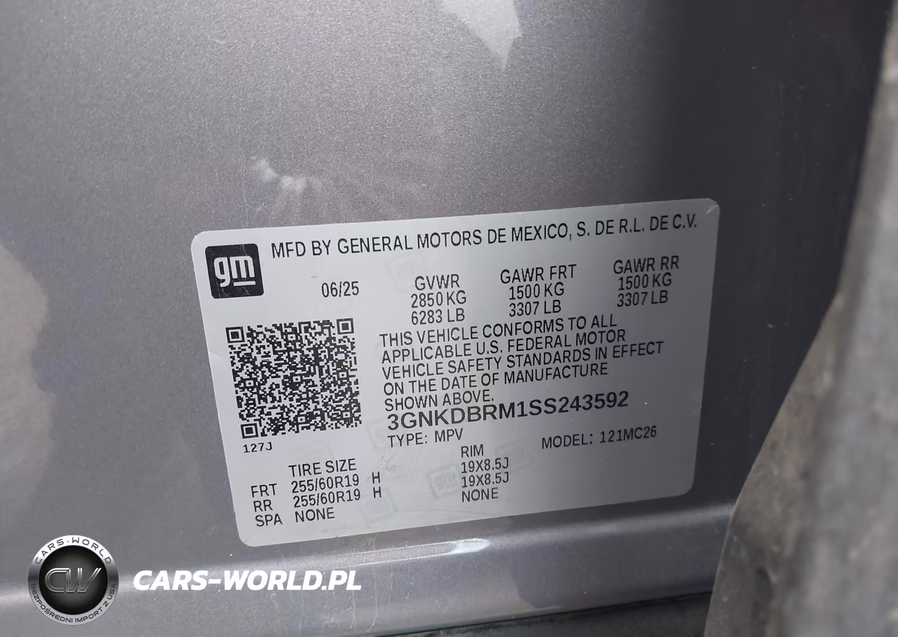 2025 Chevrolet Blazer Ev Lt Fwd VIN:3GNKDBRM1SS243592 - 9