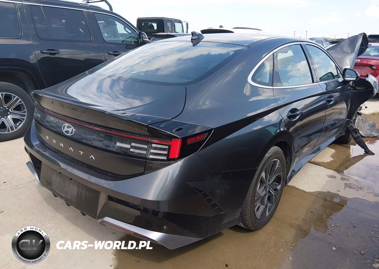 2024 Hyundai Sonata Sel VIN:KMHL64JAXRA411578 - 4