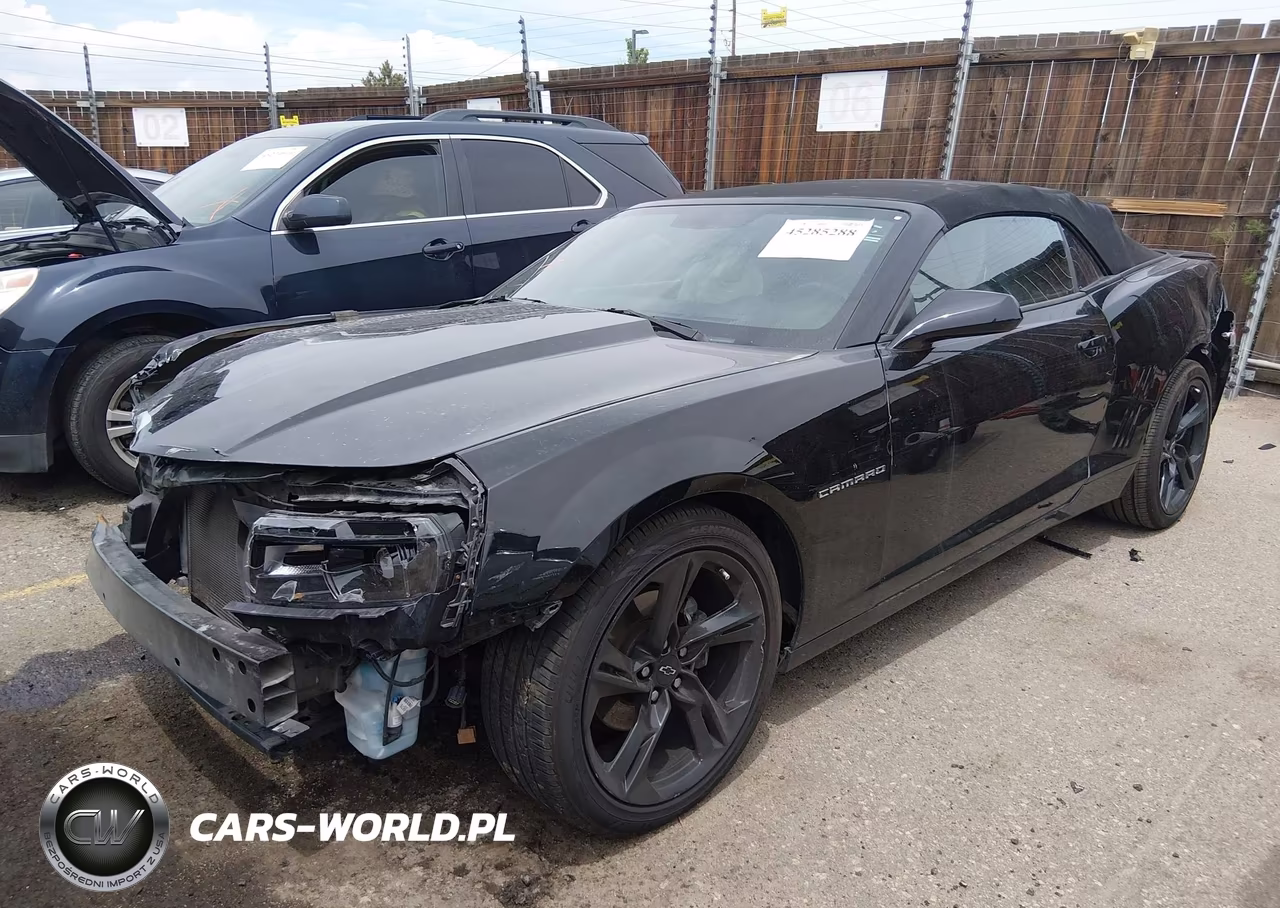 2014 Chevrolet Camaro 2Lt VIN:2G1FC3D30E9306905 - 2