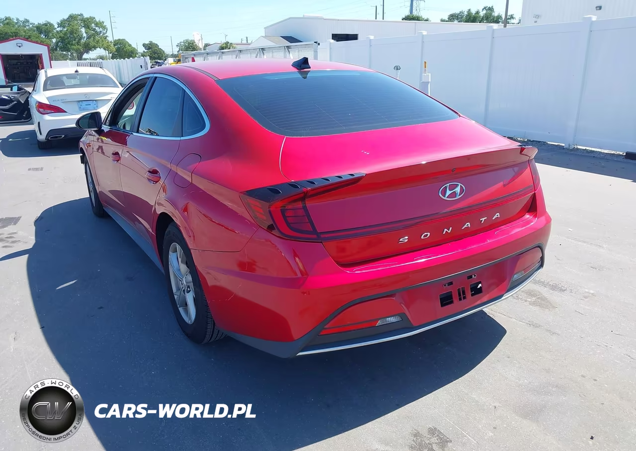 2021 Hyundai Sonata Se VIN:5NPEG4JA3MH081018 - 3