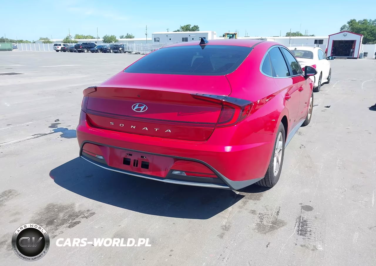 2021 Hyundai Sonata Se VIN:5NPEG4JA3MH081018 - 4