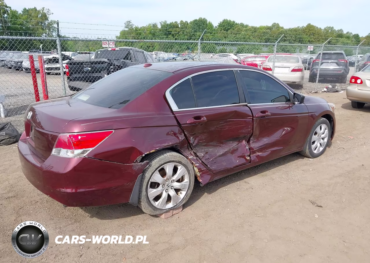 2008 Honda Accord 2.4 Ex-L VIN:1HGCP26838A040792 - 4