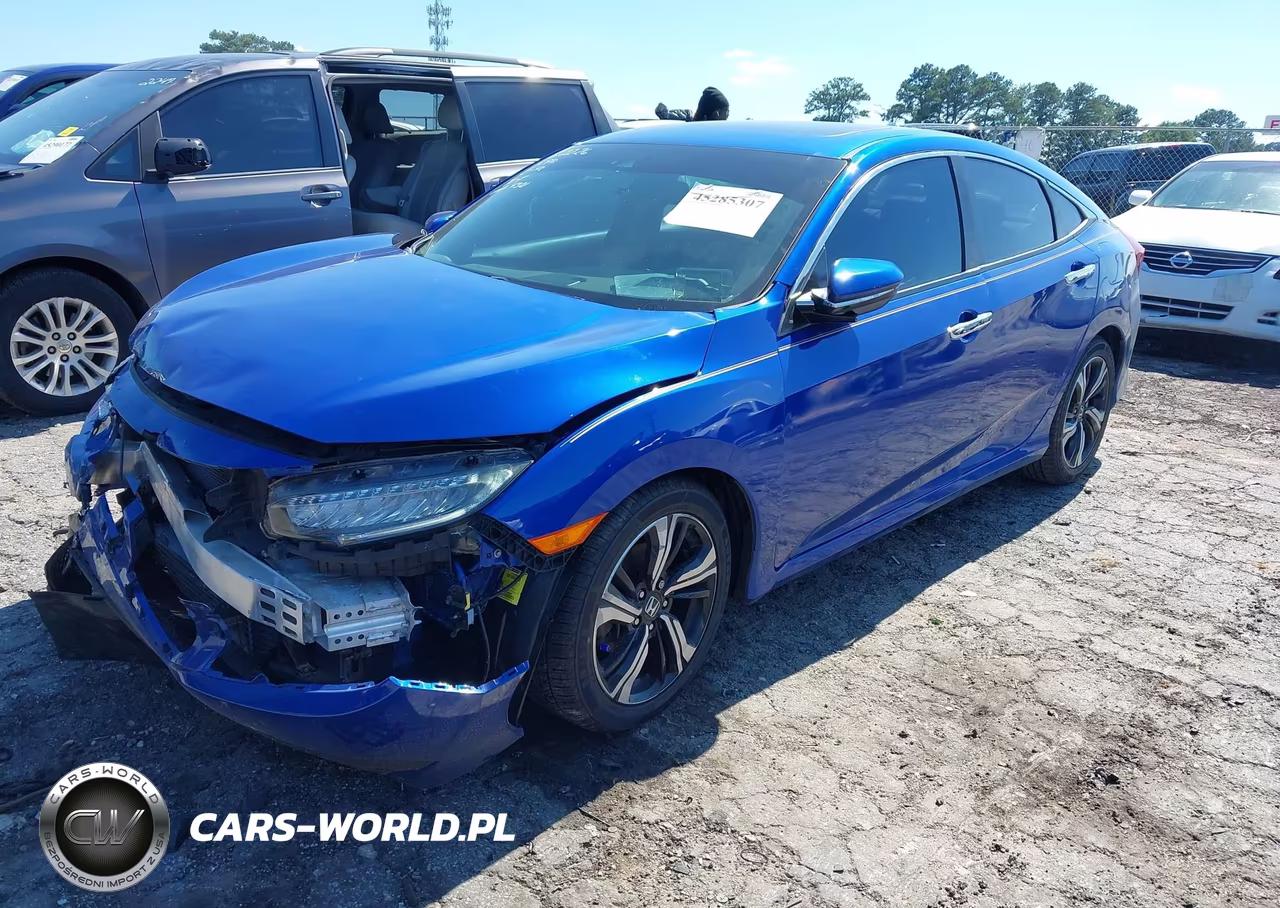 2017 Honda Civic Touring VIN:2HGFC1F93HH654321 - 2