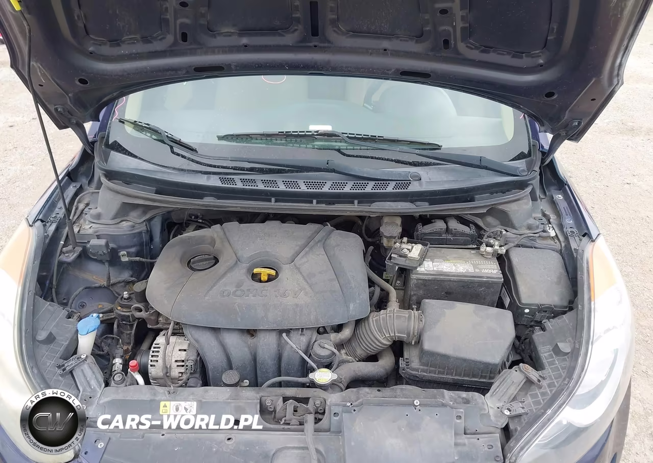 2013 Hyundai Elantra Gls VIN:5NPDH4AEXDH312573 - 10