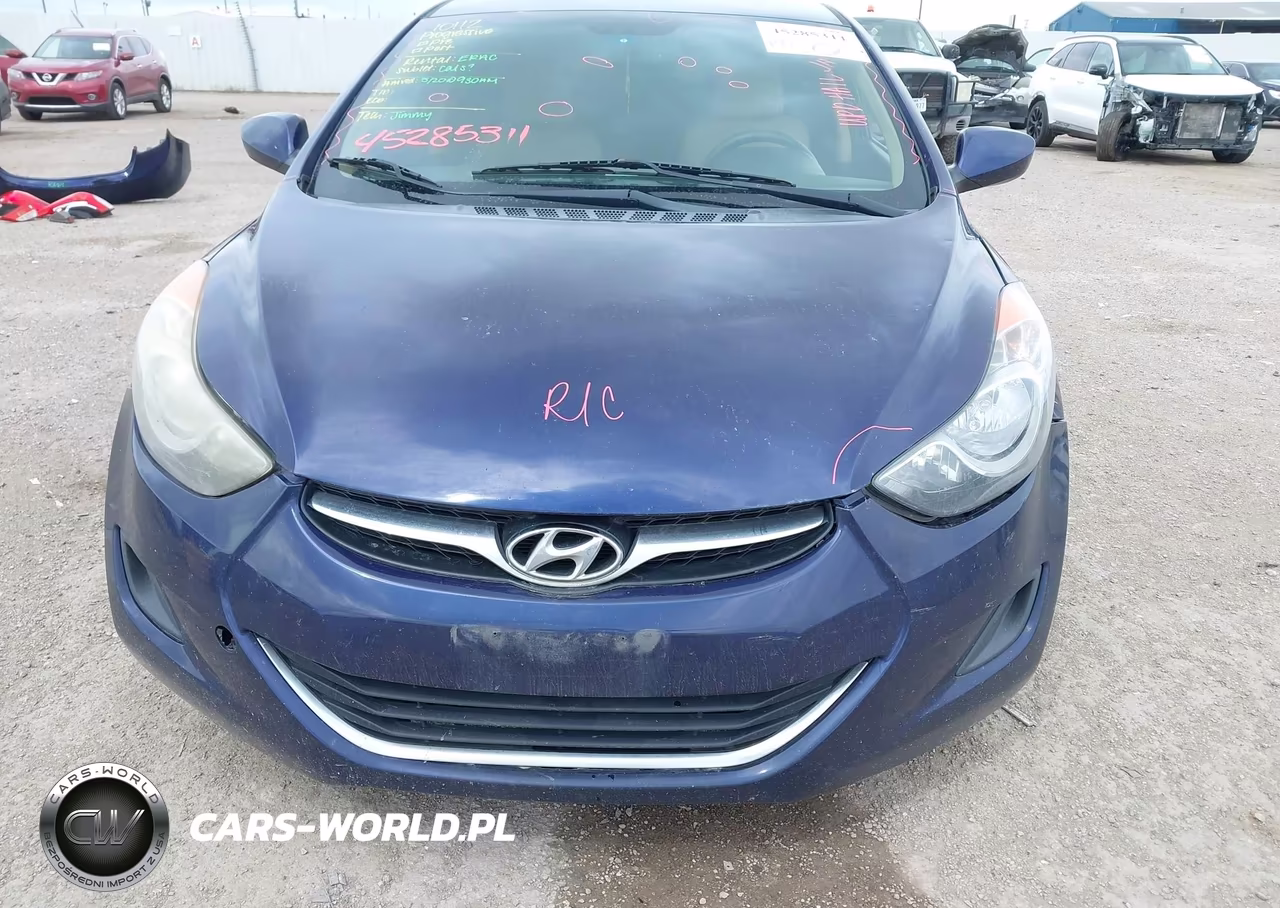 2013 Hyundai Elantra Gls VIN:5NPDH4AEXDH312573 - 6