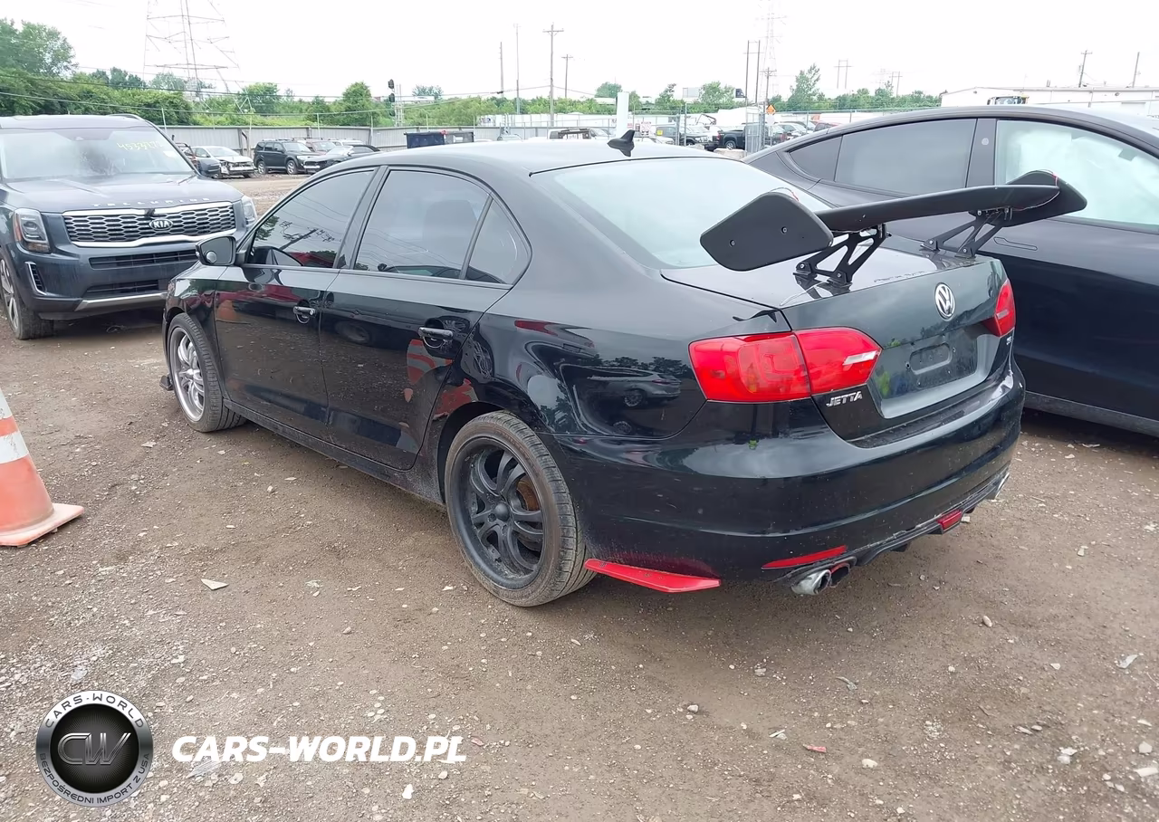 2014 Volkswagen Jetta 1.8T Se VIN:3VWD17AJ1EM265784 - 3
