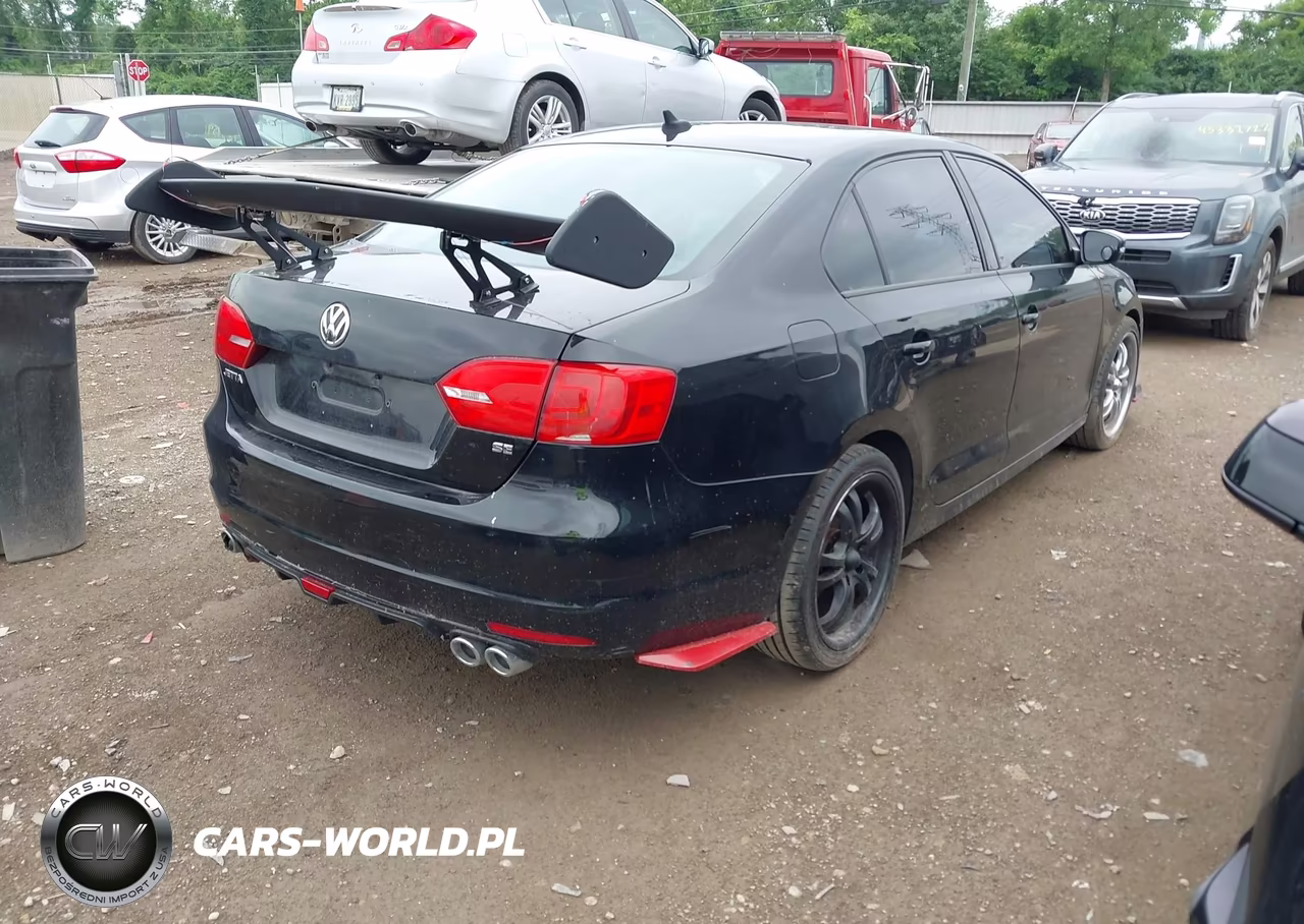 2014 Volkswagen Jetta 1.8T Se VIN:3VWD17AJ1EM265784 - 4