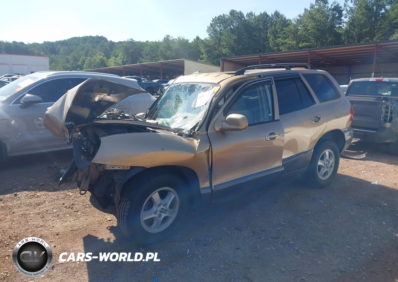 2004 Hyundai Santa Fe Gls-Lx VIN:KM8SC13E54U616090 - 2