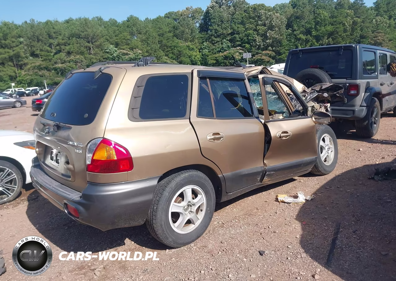 2004 Hyundai Santa Fe Gls-Lx VIN:KM8SC13E54U616090 - 4