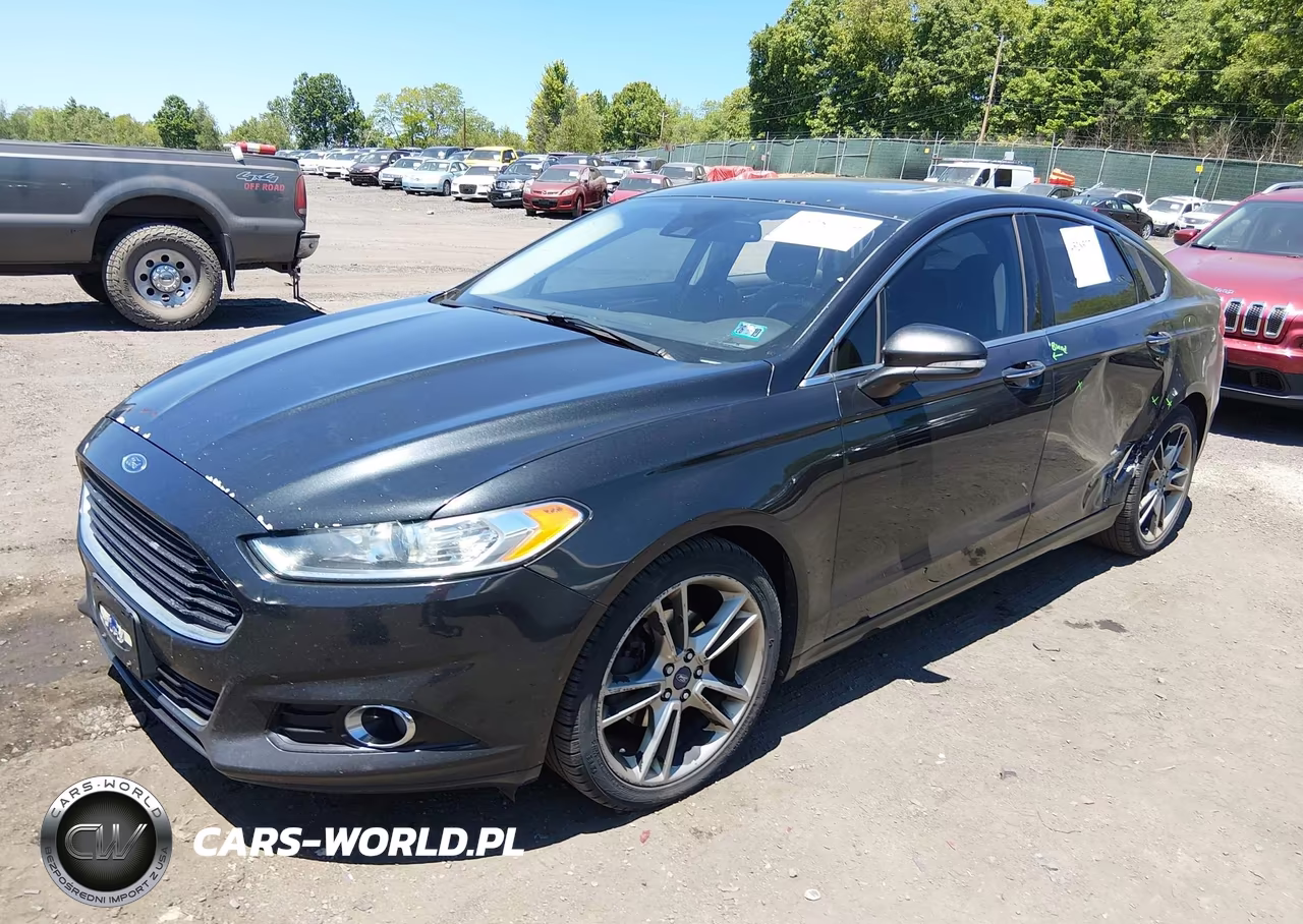 2014 Ford Fusion Titanium VIN:3FA6P0D96ER117464 - 2