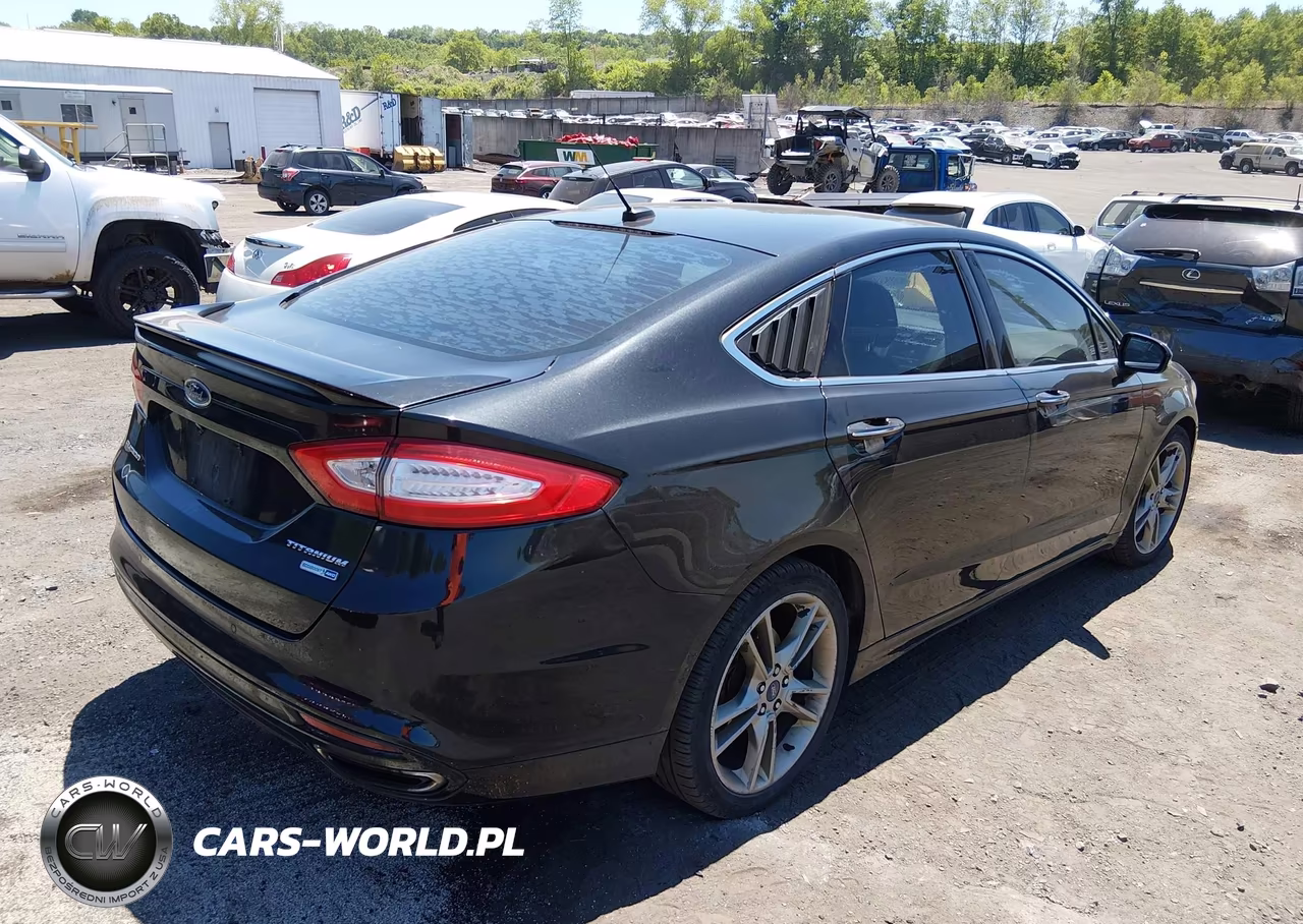 2014 Ford Fusion Titanium VIN:3FA6P0D96ER117464 - 4