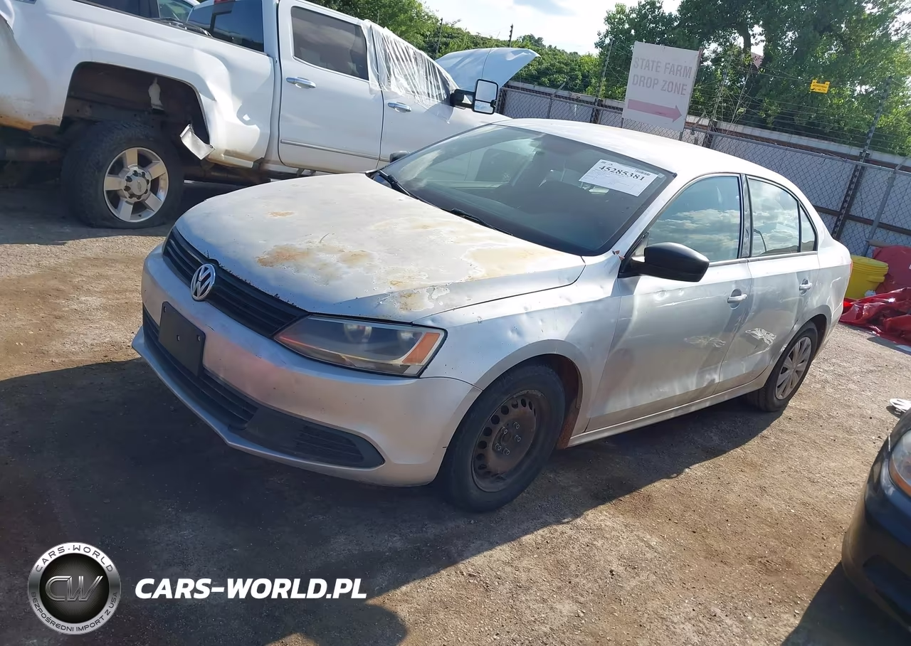 2014 Volkswagen Jetta 2.0L S VIN:3VW2K7AJ6EM222126 - 2